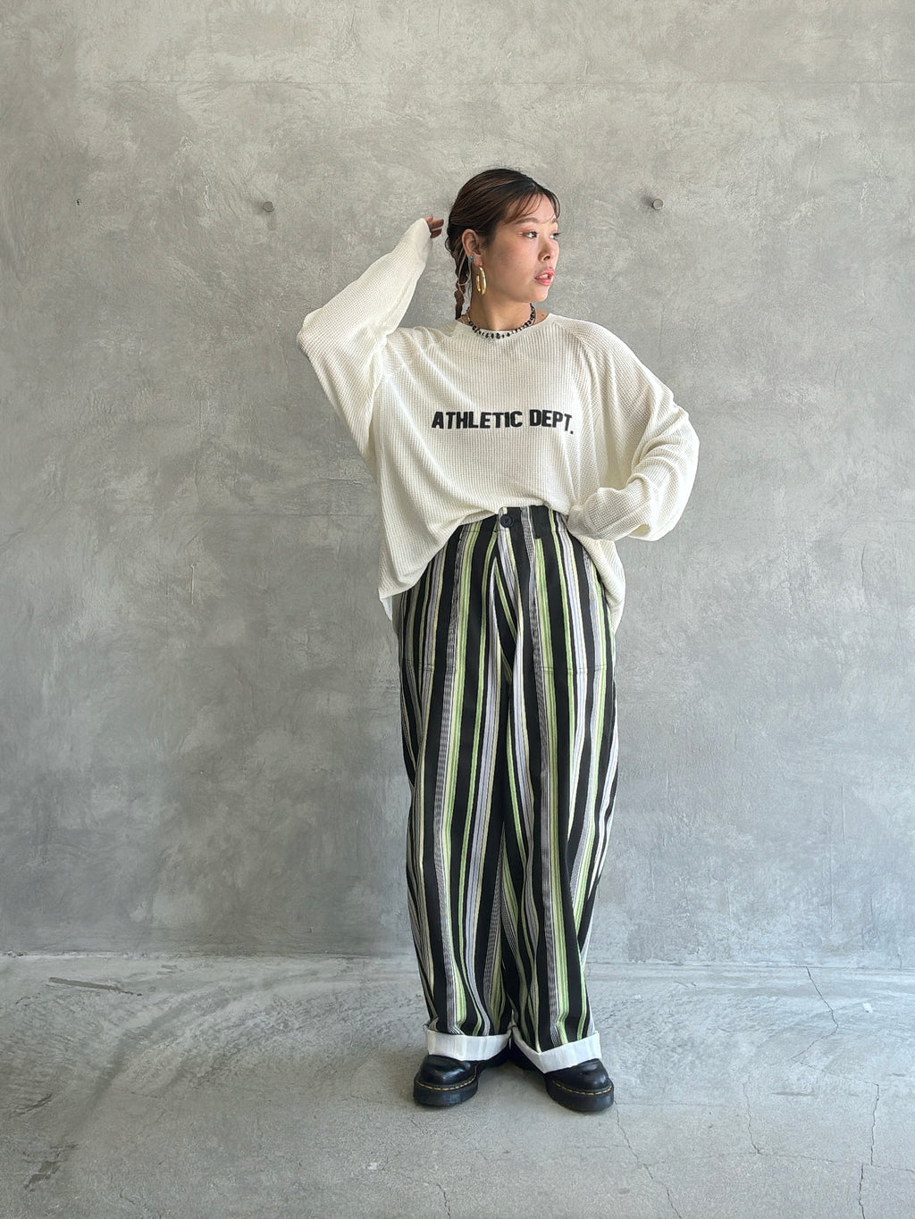 マルチストライプパンツ／PT-26047-S／MARGAUX VINTAGE／