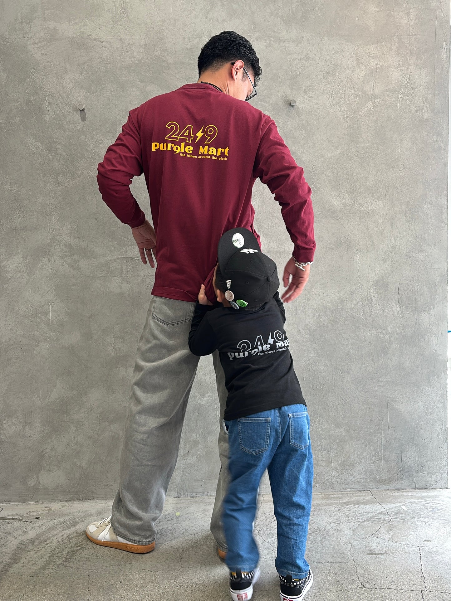 受付終了【予約販売】PURPLE MART⚡︎キッズロンT／the Nines