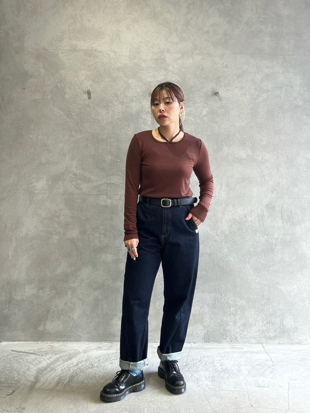 ホルターネックプルオーバー／Dignite collier