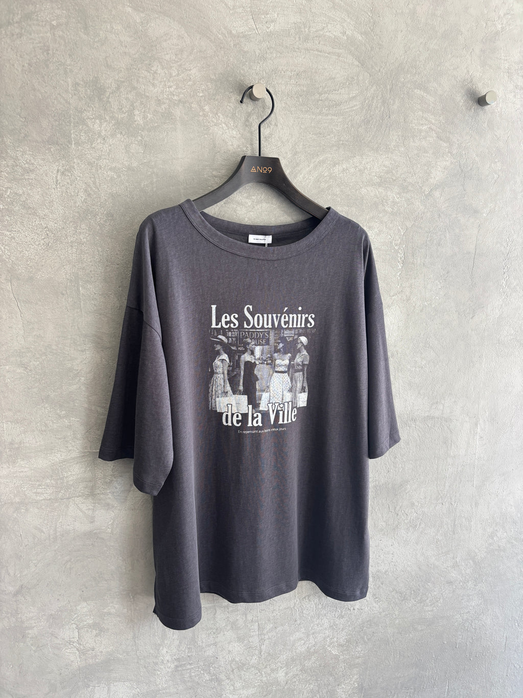 【予約販売】Les Souvenirs シアー天竺Tシャツ／ING