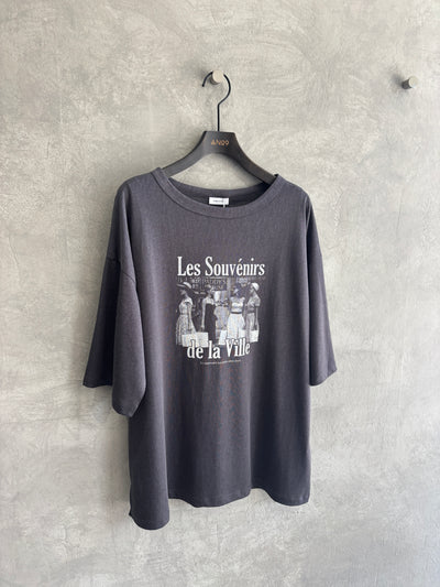 【予約販売】Les Souvenirs シアー天竺Tシャツ／ING