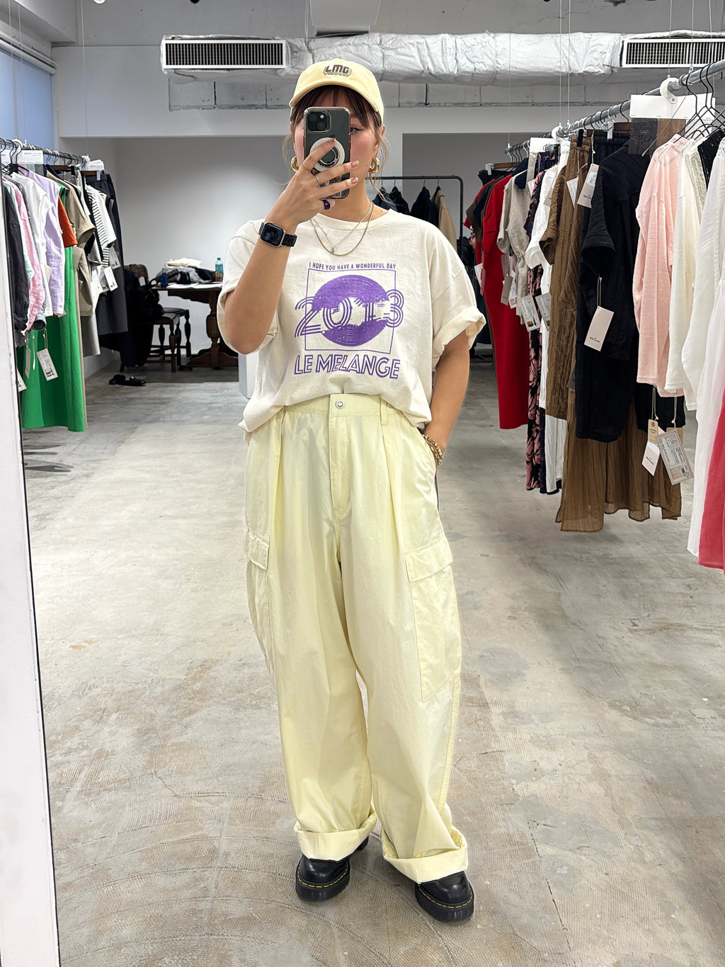 受付終了【予約販売】カーゴパンツ／8623504／LE MÉLANGE／2026 SS#2