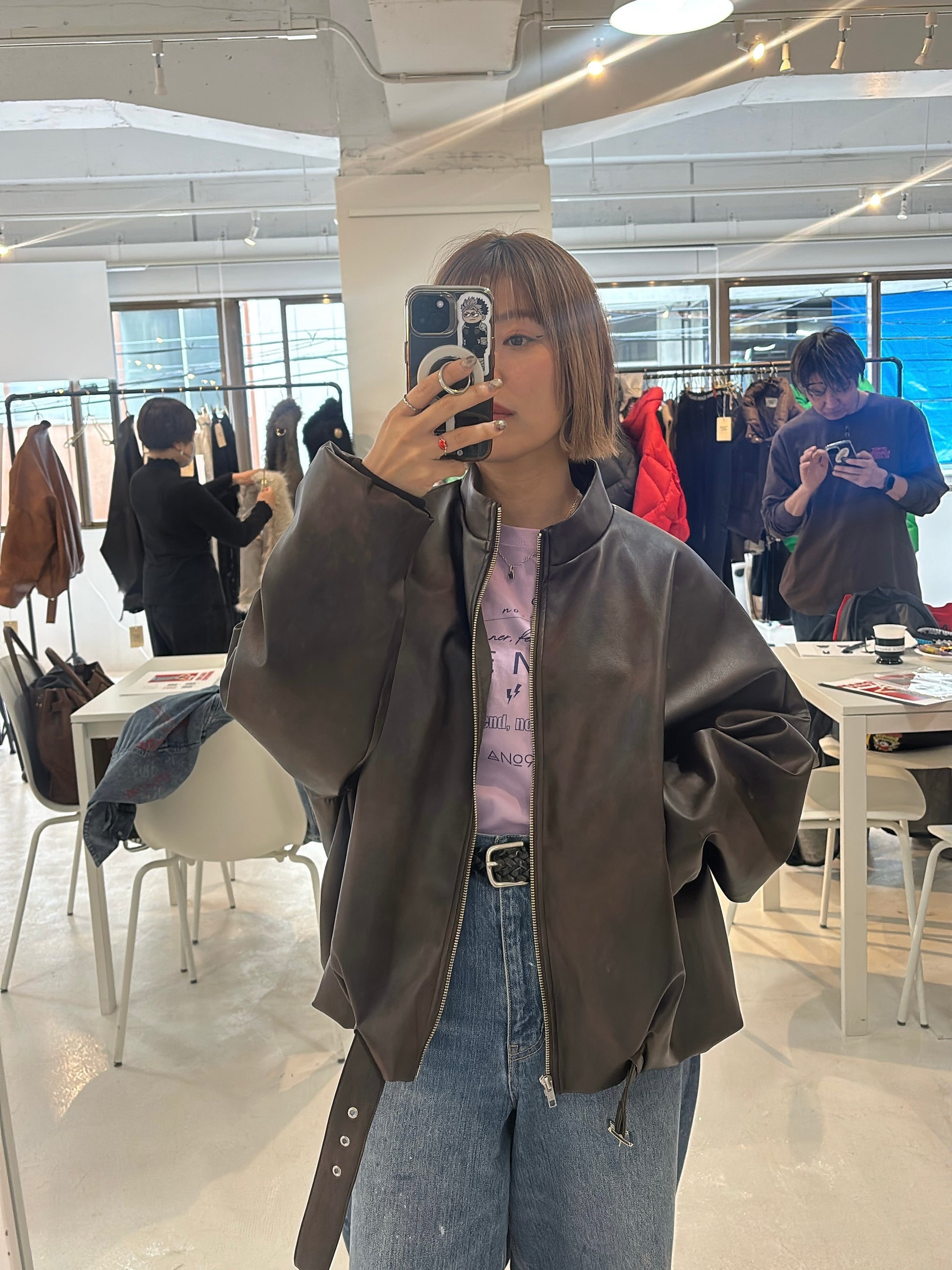 【予約⚡︎販売】レザーライダース／MG JK-26081-A／MARGAUX VINTAGE／2026 AW＃1