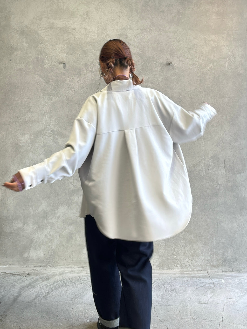 ★ダブルカフスシャツ／Dignite collier