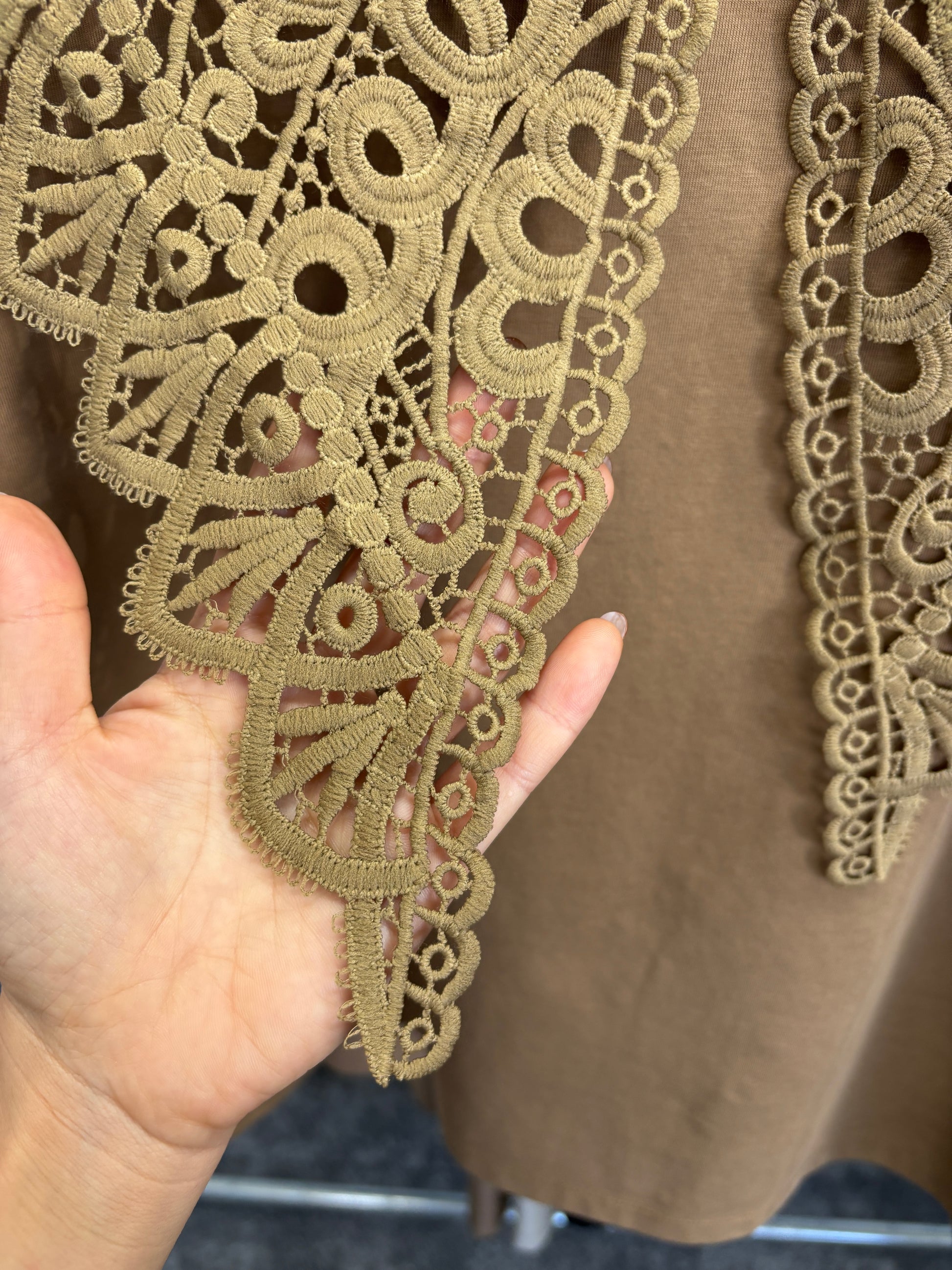 【予約販売】レースカラーノースリTOPS／601478／CYAN tokyo／2026 SS#2