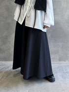 ラウンドヨークガウチョパンツ／CYAN tokyo