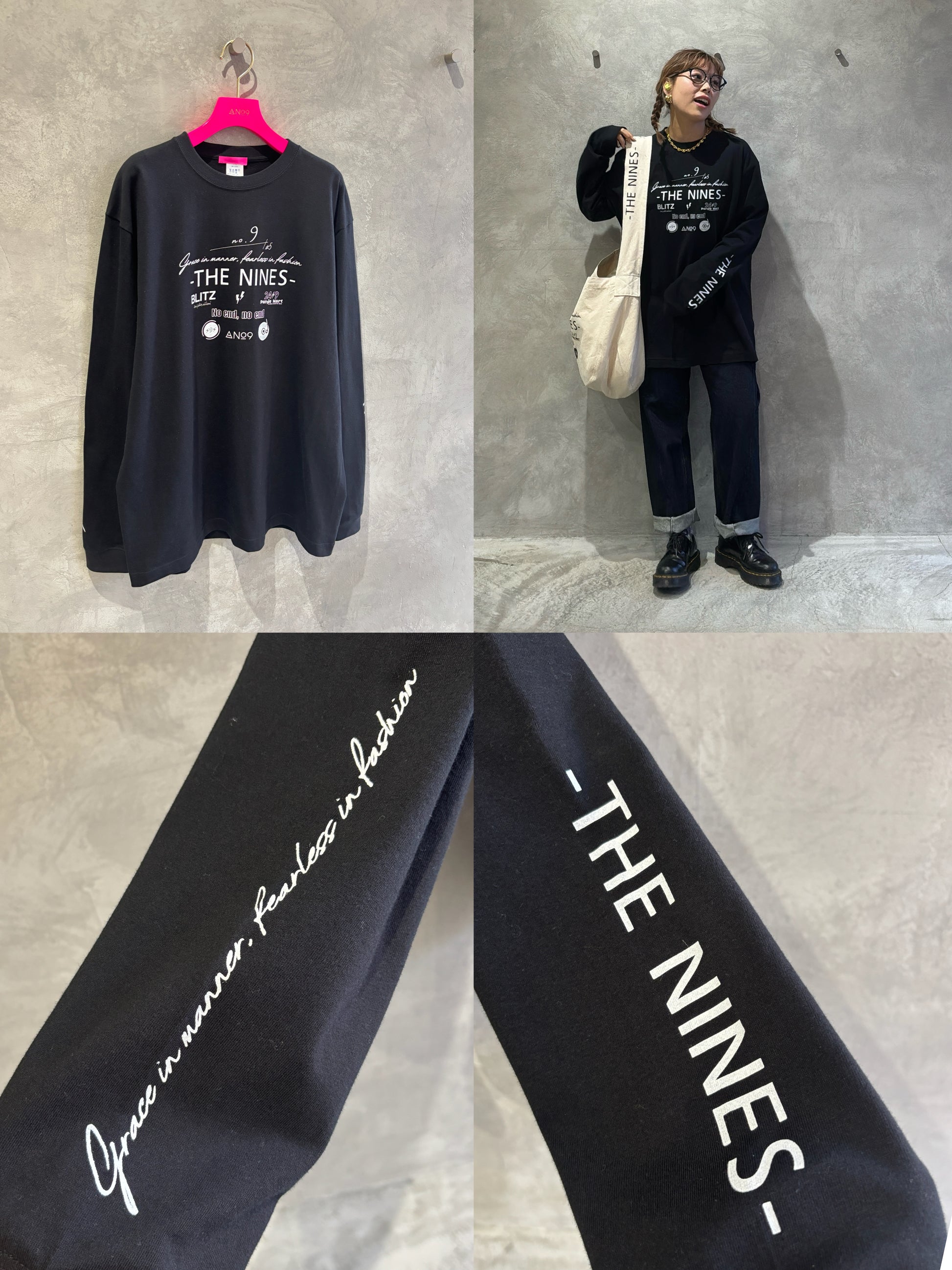 【予約販売】5周年記念ロンT／the Nines／完全受注生産