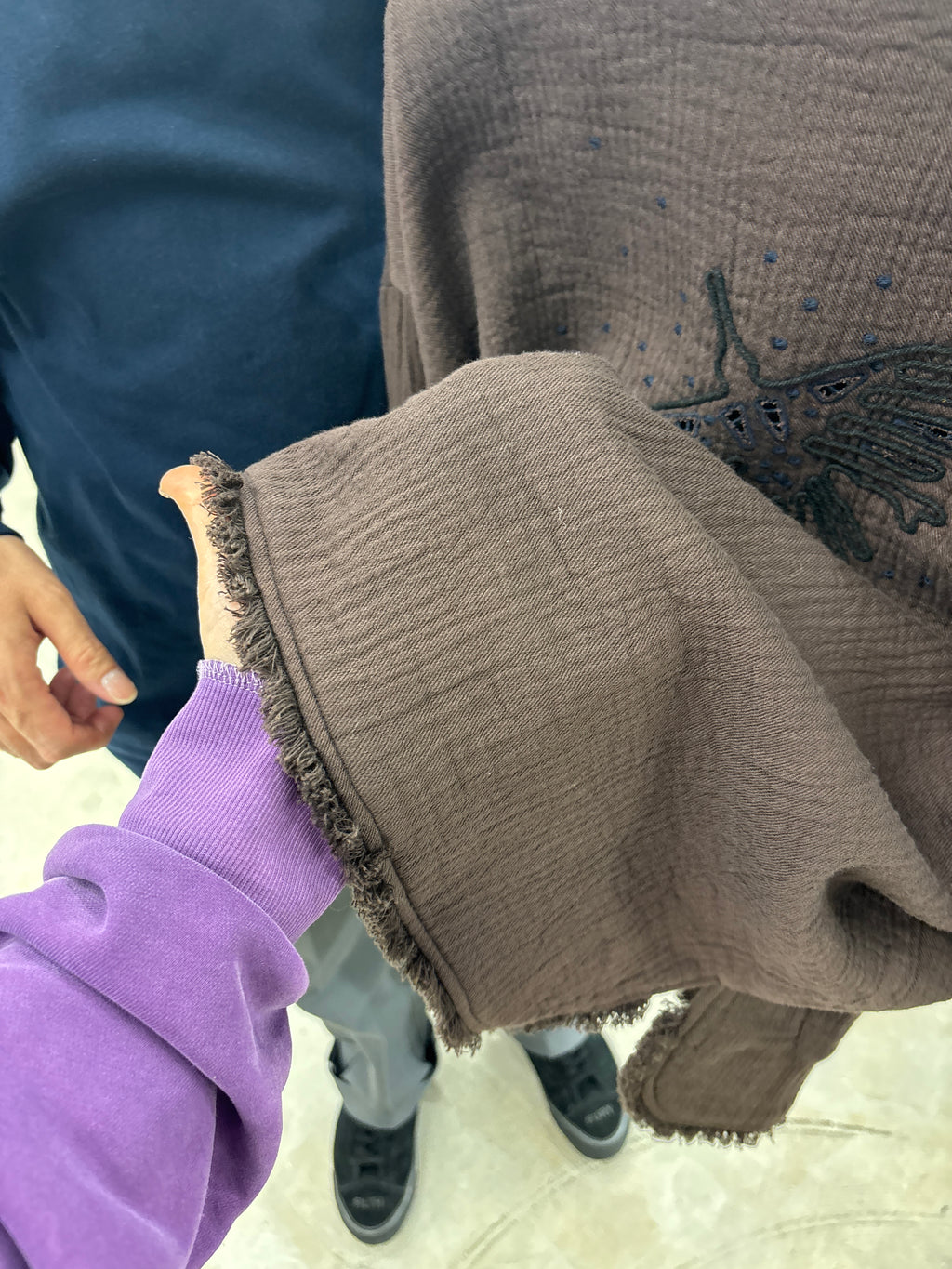 【予約⚡︎販売】刺繍クルーネックジャケット／#8643804／LE MÉLANGE／2026 AW #1