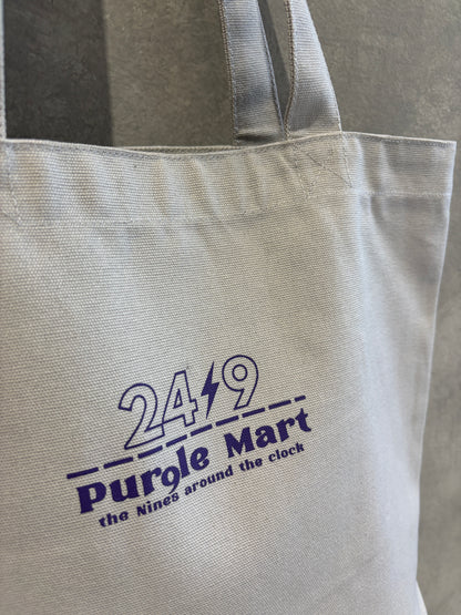 受付終了【予約販売】PURPLE MART⚡︎キャンバストートーバッグ／the Nines