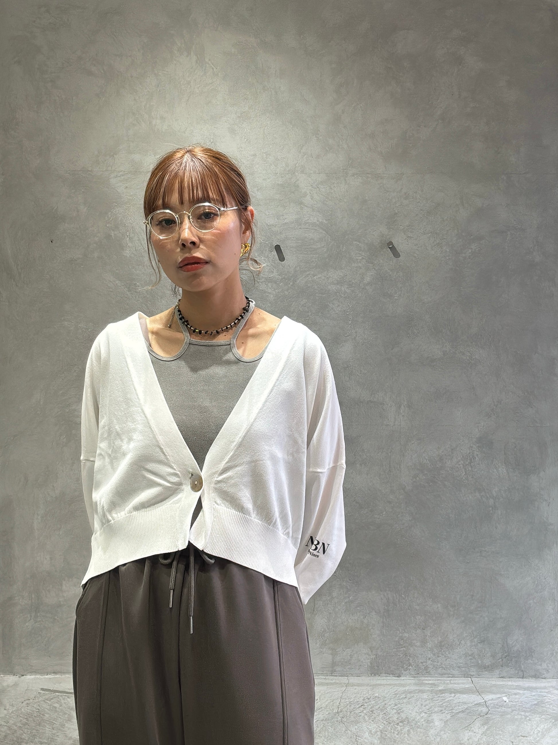 シングルボタン⚡︎カーディガン／No.9-the Nines-