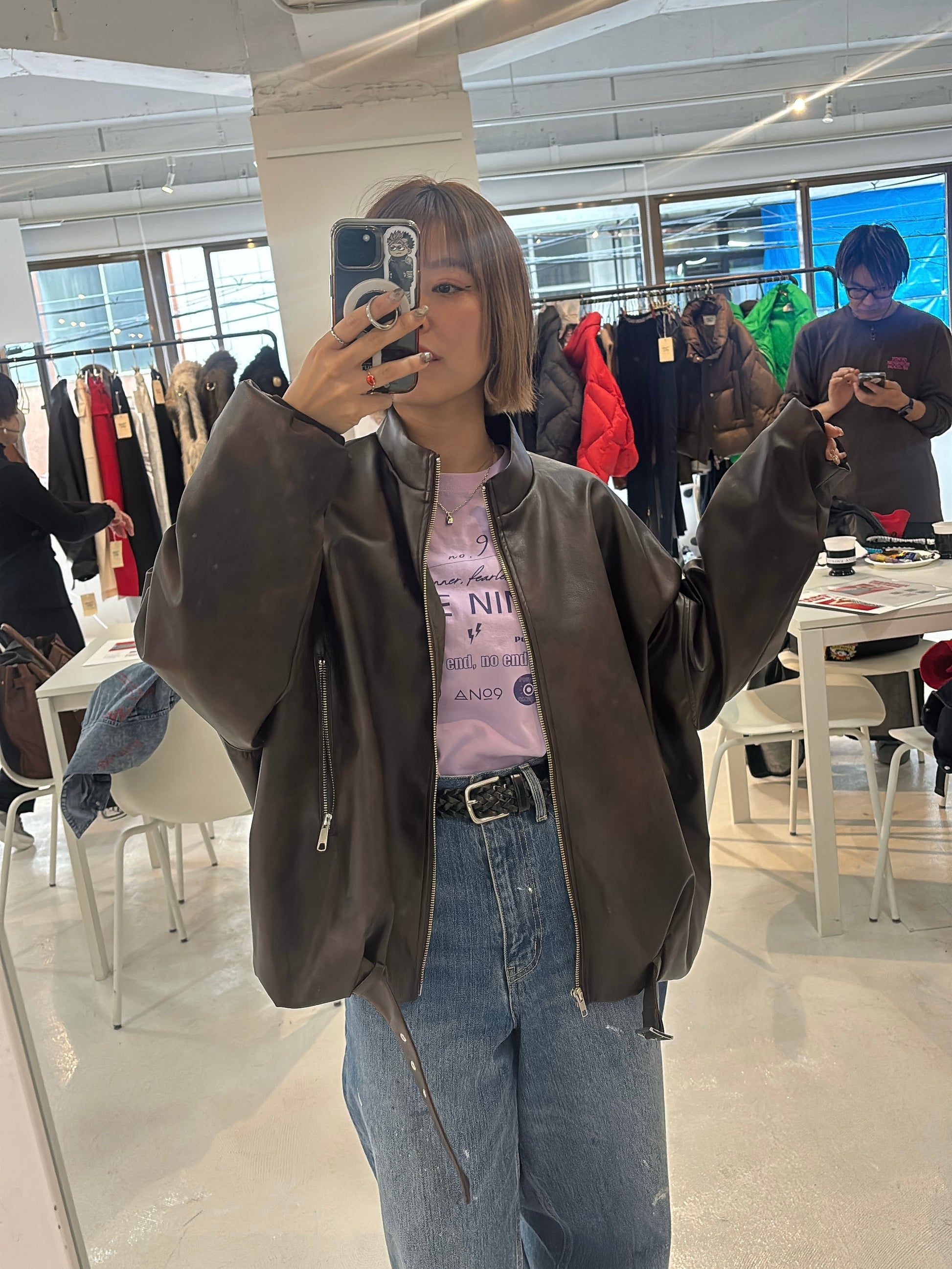 【予約⚡︎販売】レザーライダース／MG JK-26081-A／MARGAUX VINTAGE／2026 AW＃1