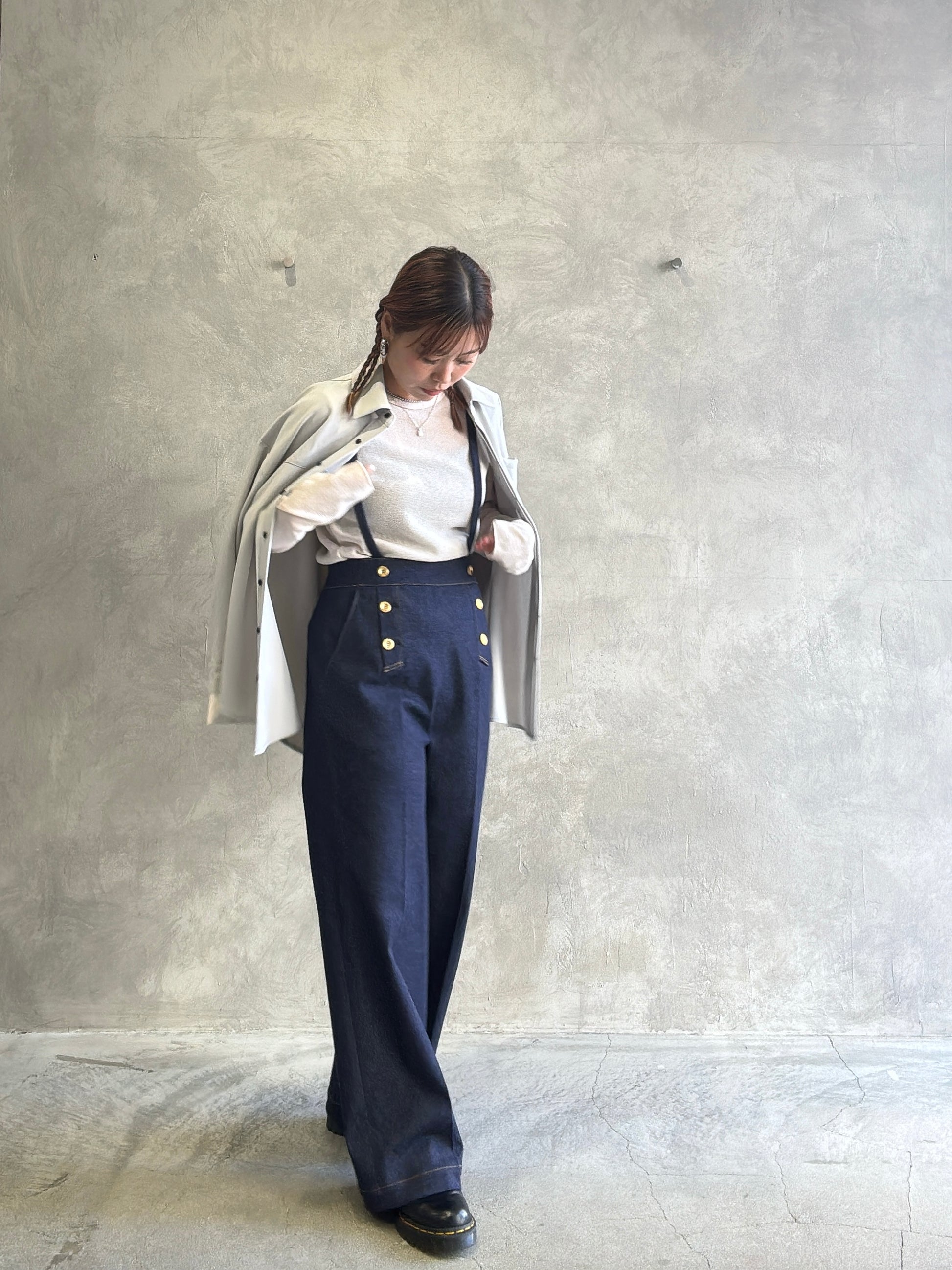 ★ダブルカフスシャツ／Dignite collier