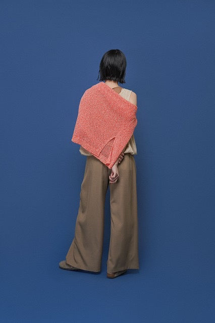 【予約販売】ネップメッシュニットTOPS／601461／CYAN tokyo／2026 SS#2