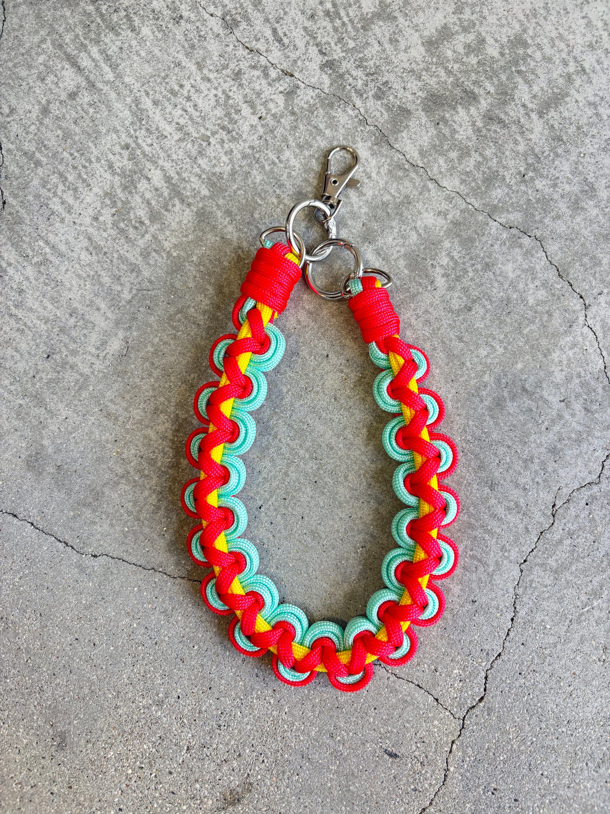 ⭐︎コラボ【予約販売】3wayパラコードスマホショルダー／ホイップウェーブ／受注生産