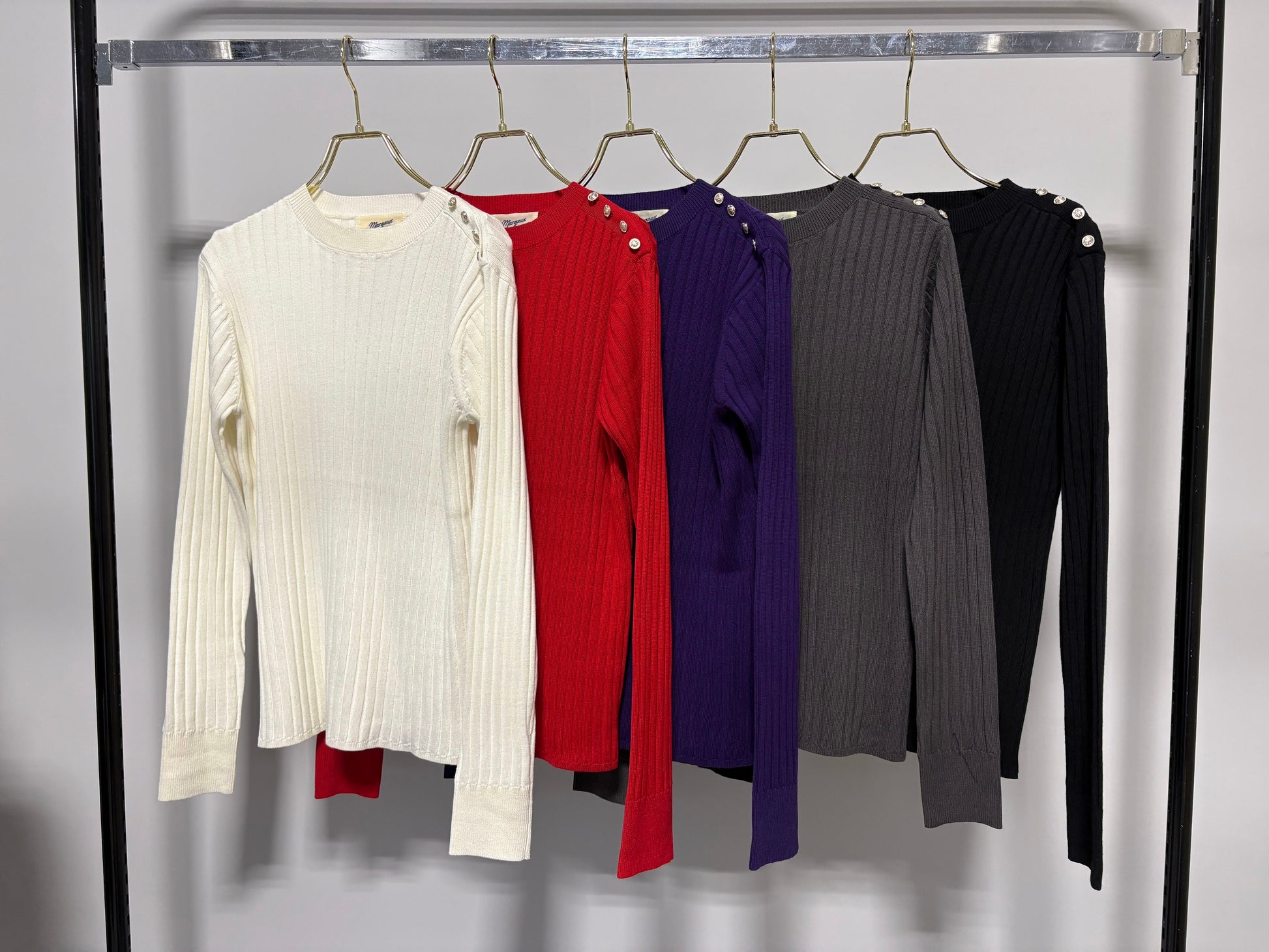 【予約⚡︎販売】リブニットPO／MG KN-26148-A／MARGAUX VINTAGE／2026 AW＃2
