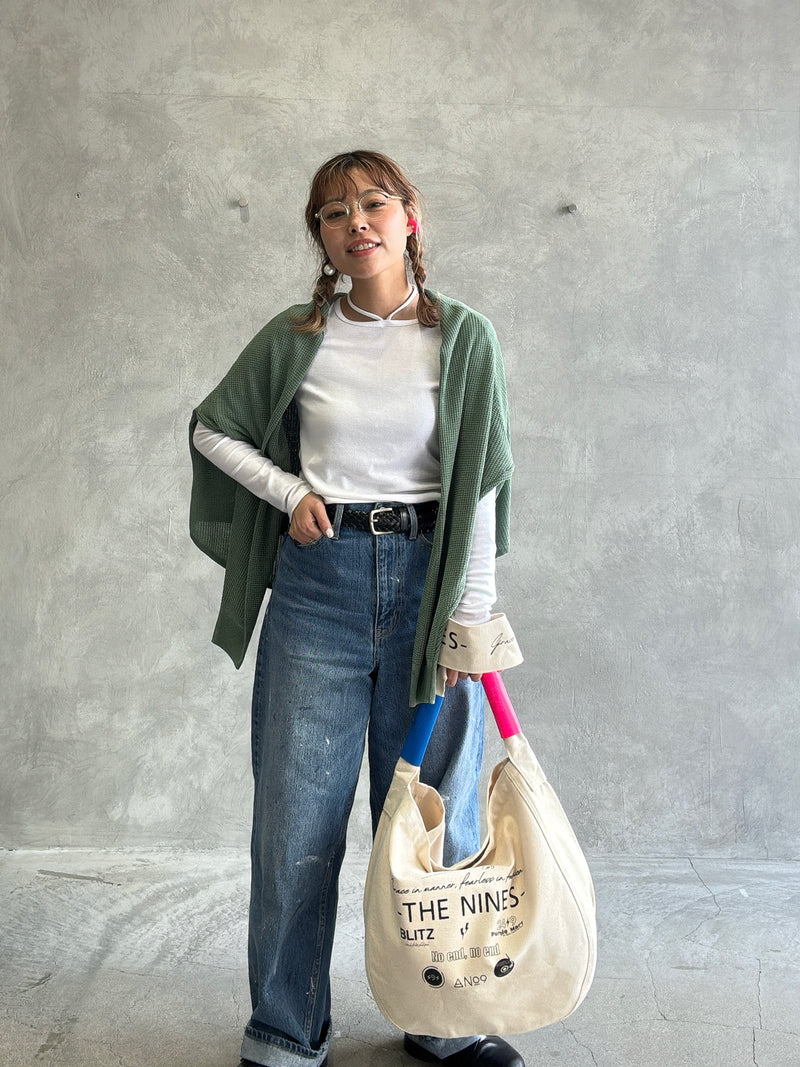 【再入荷】ワッフルドルマンロンT／flamingo firm