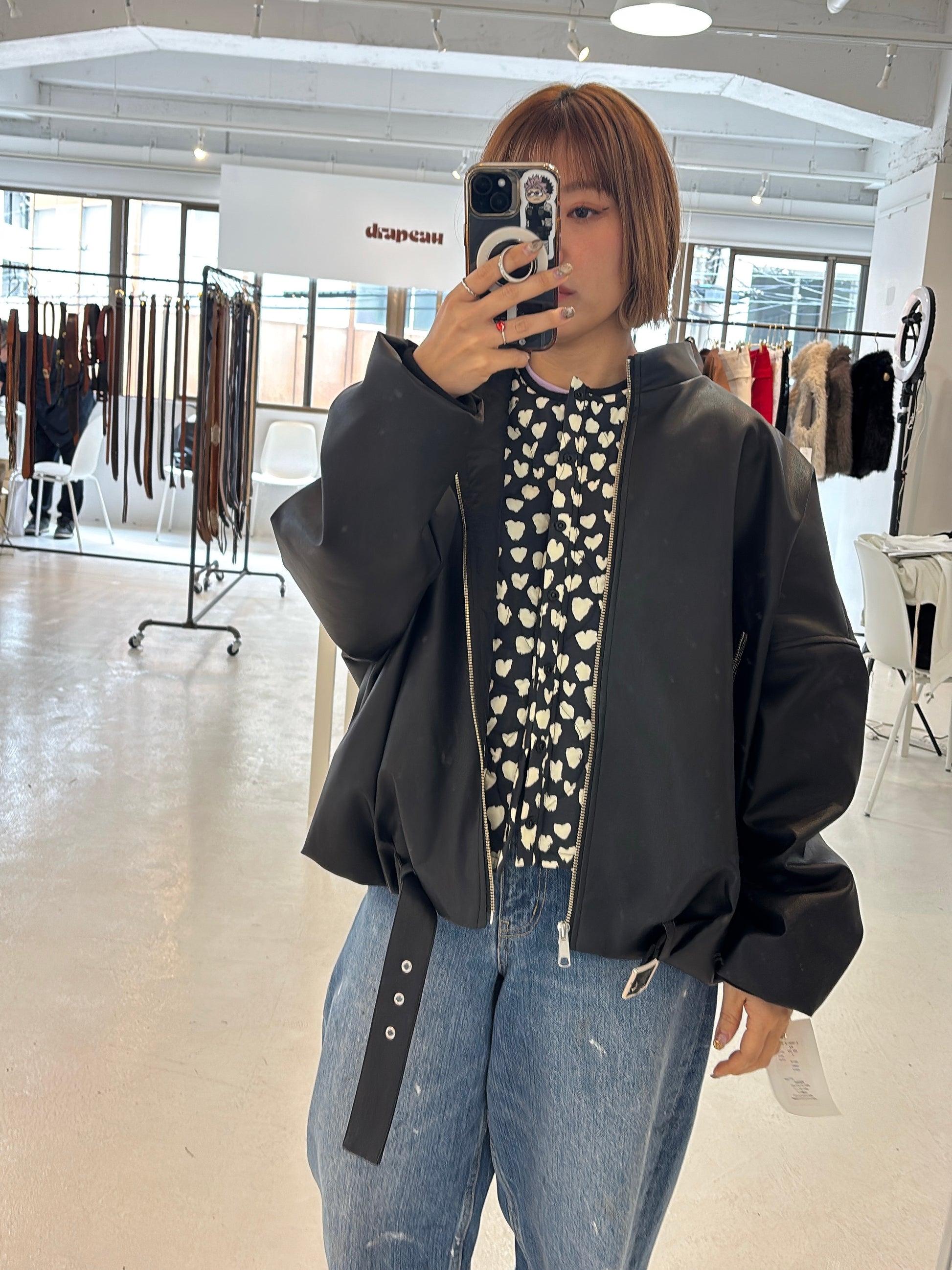 【予約⚡︎販売】レザーライダース／MG JK-26081-A／MARGAUX VINTAGE／2026 AW＃1