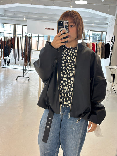 受付終了【予約⚡︎販売】レザーライダース／MG JK-26081-A／MARGAUX VINTAGE／2026 AW＃1