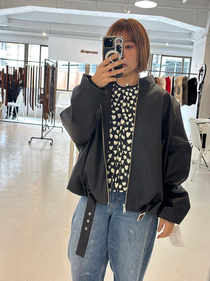 受付終了【予約⚡︎販売】レザーライダース／MG JK-26081-A／MARGAUX VINTAGE／2026 AW＃1