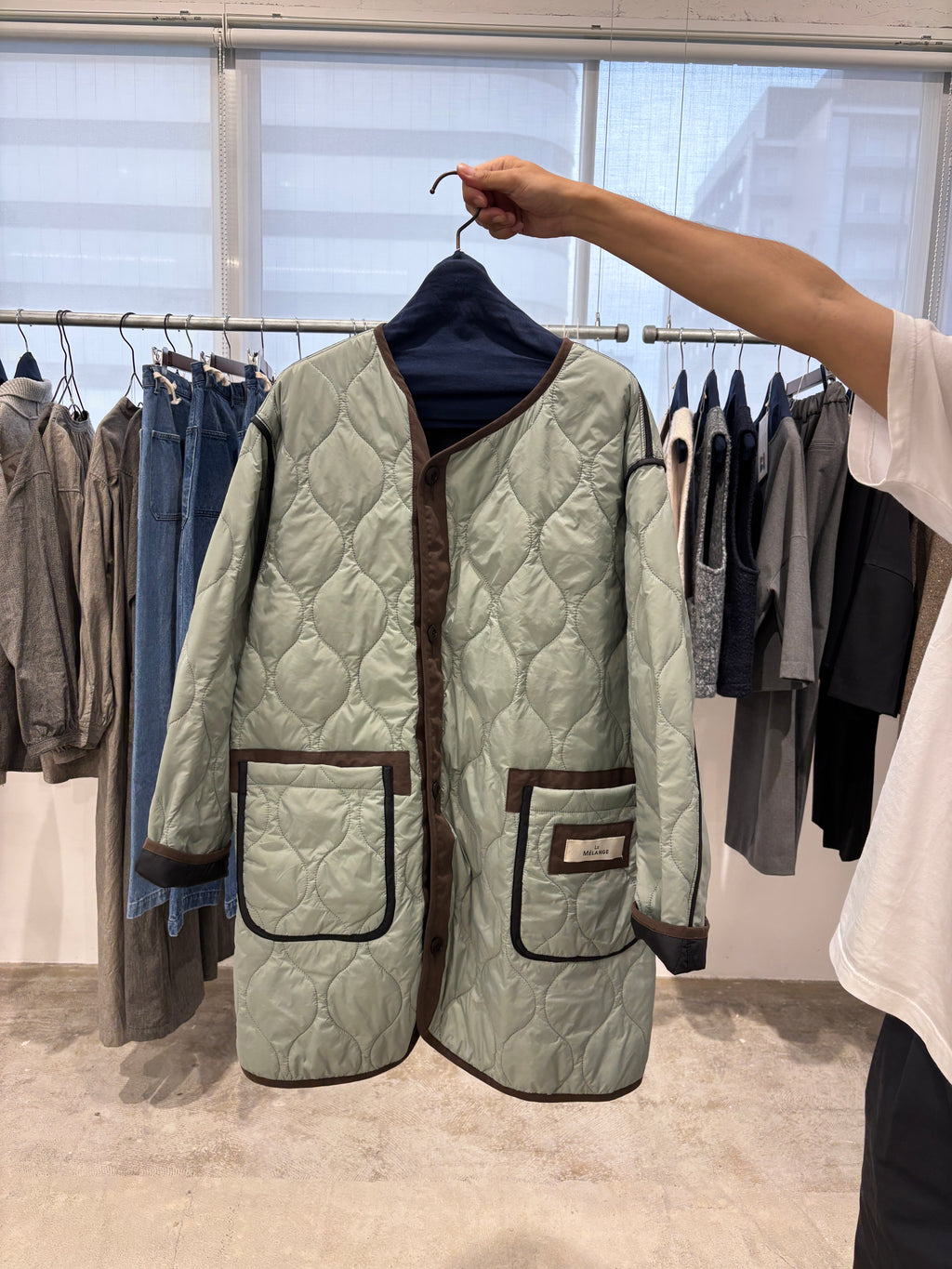 受付終了【予約⚡︎販売】リバーシブルキルティングライナー／8653902／LE MÉLANGE／2026 AW #2