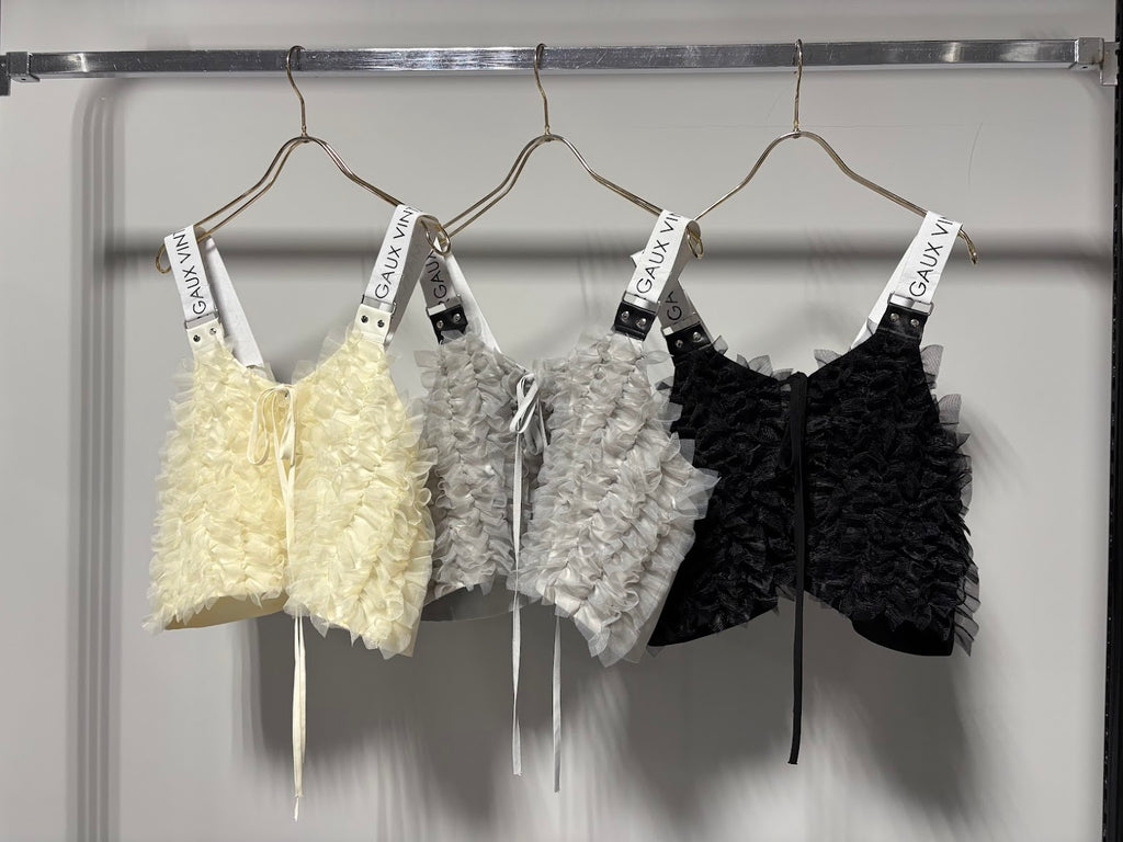 受付終了【予約販売】フリルショートビスチェ／AC-26060-S／MARGAUX VINTAGE／2026 SS#2