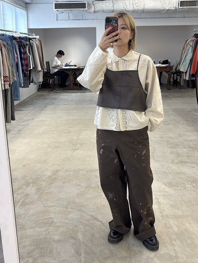 受付終了【予約⚡︎販売】モッチモチダンボール箔プリントビスチェ／8651702／LE MÉLANGE／2026 AW #2