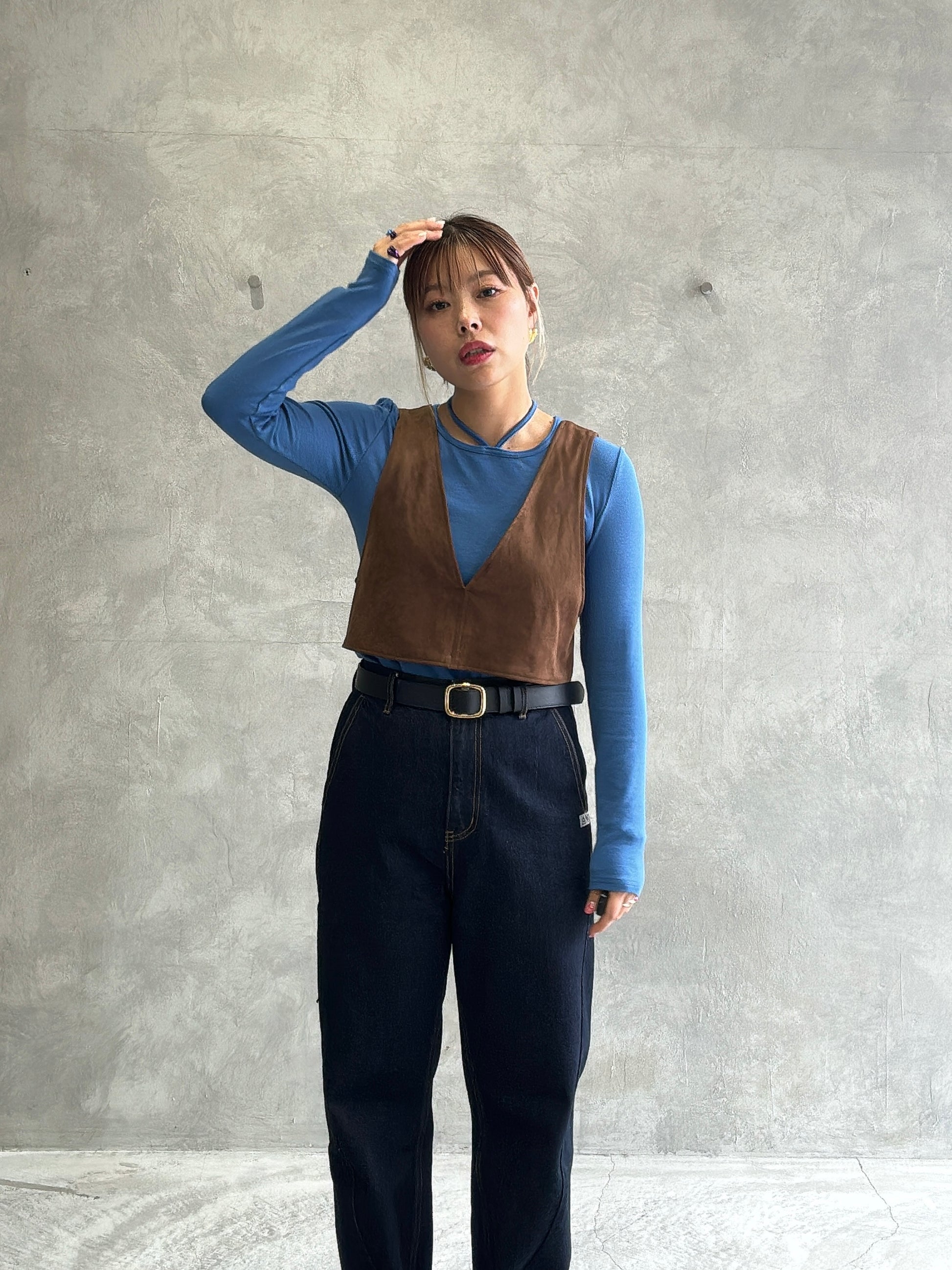 ホルターネックプルオーバー／Dignite collier