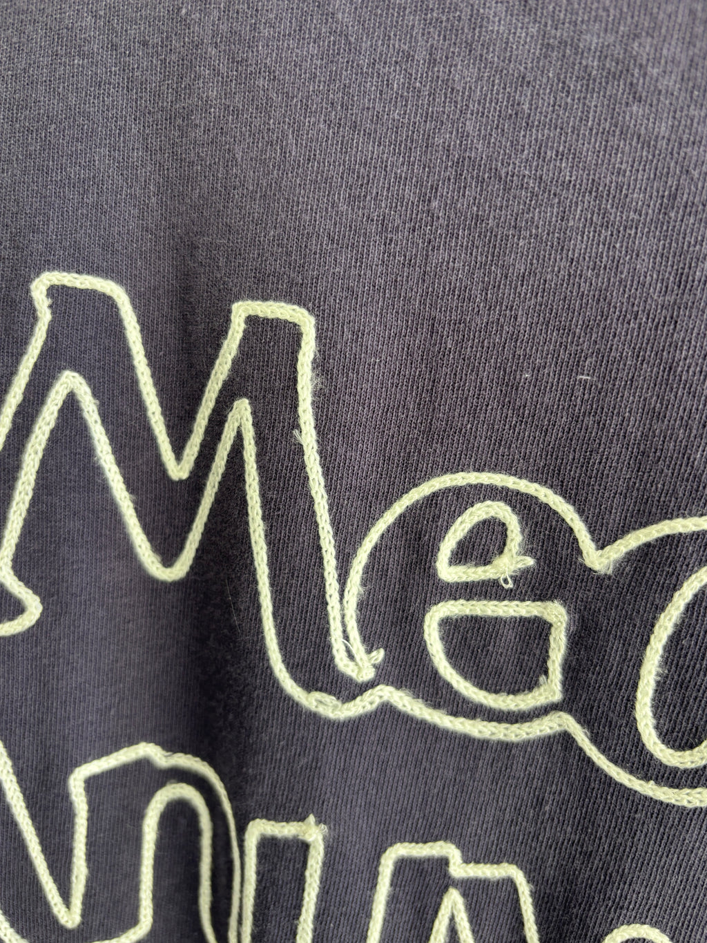 【予約販売】men'sサイズ／コード刺繍ポケット Tシャツ／ING