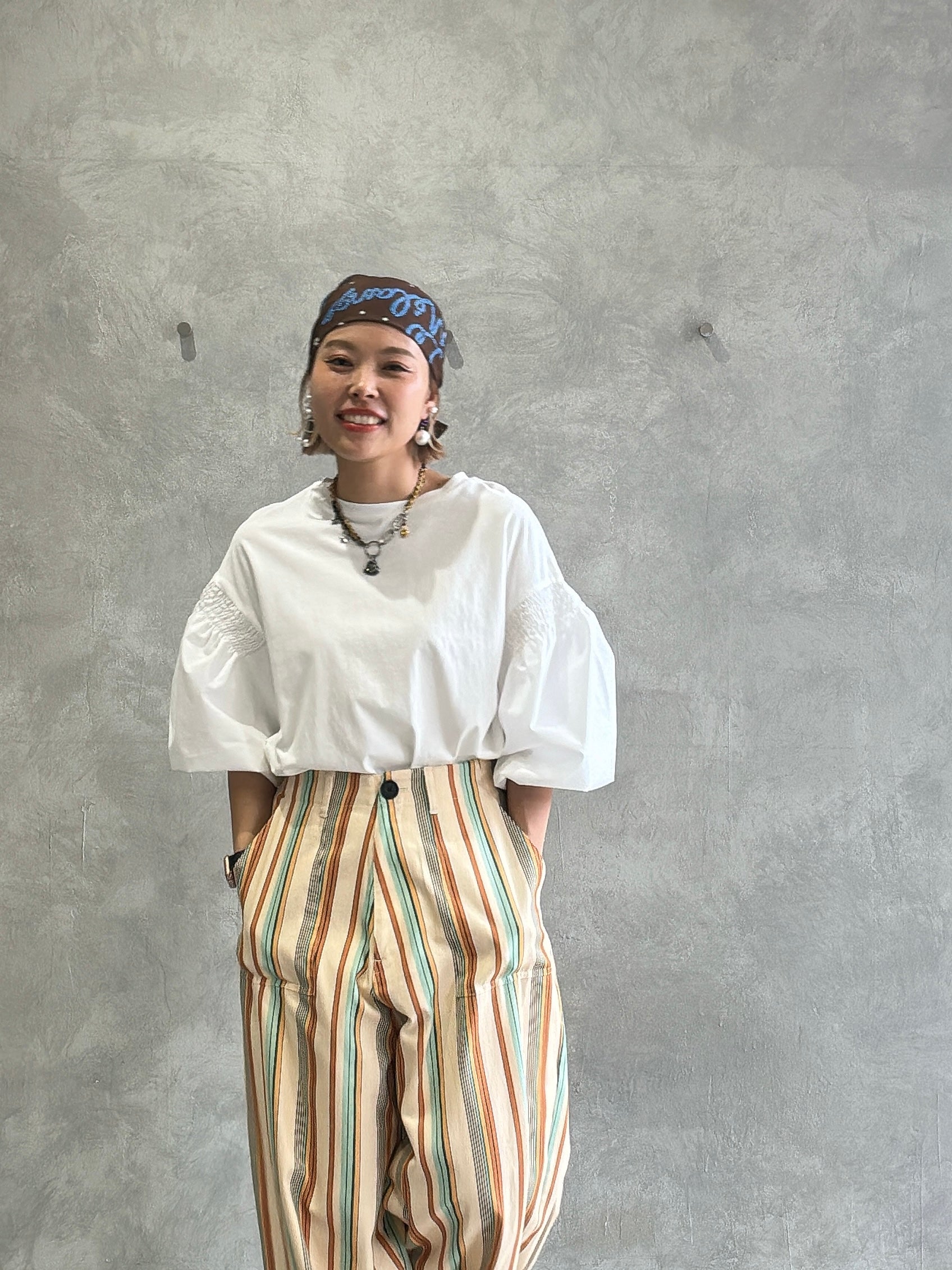 パフスリーブ⚡︎デザイントップス