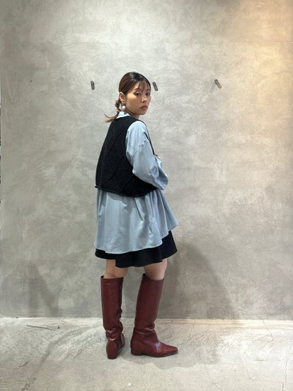 裏起毛フレアショーパン／VERSEAU