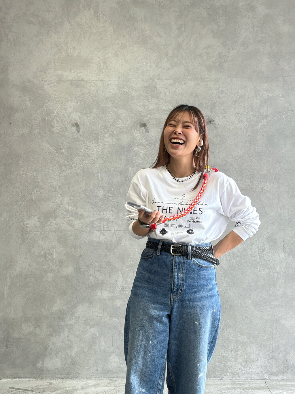 ⭐︎コラボ【予約販売】3wayパラコードスマホショルダー／ホイップウェーブ／受注生産