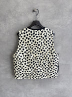 ハート柄パディングベスト／MG JK-26086-A／MARGAUX VINTAGE／2026 AW＃1