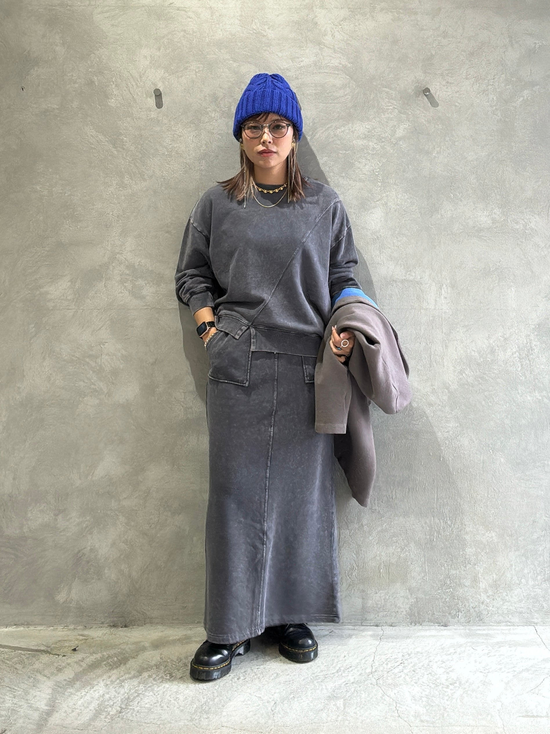 【再入荷】ピグメントスウェットスカート