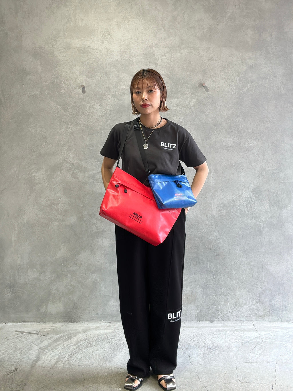 【予約販売】メッセンジャーバッグ／HALF1/2