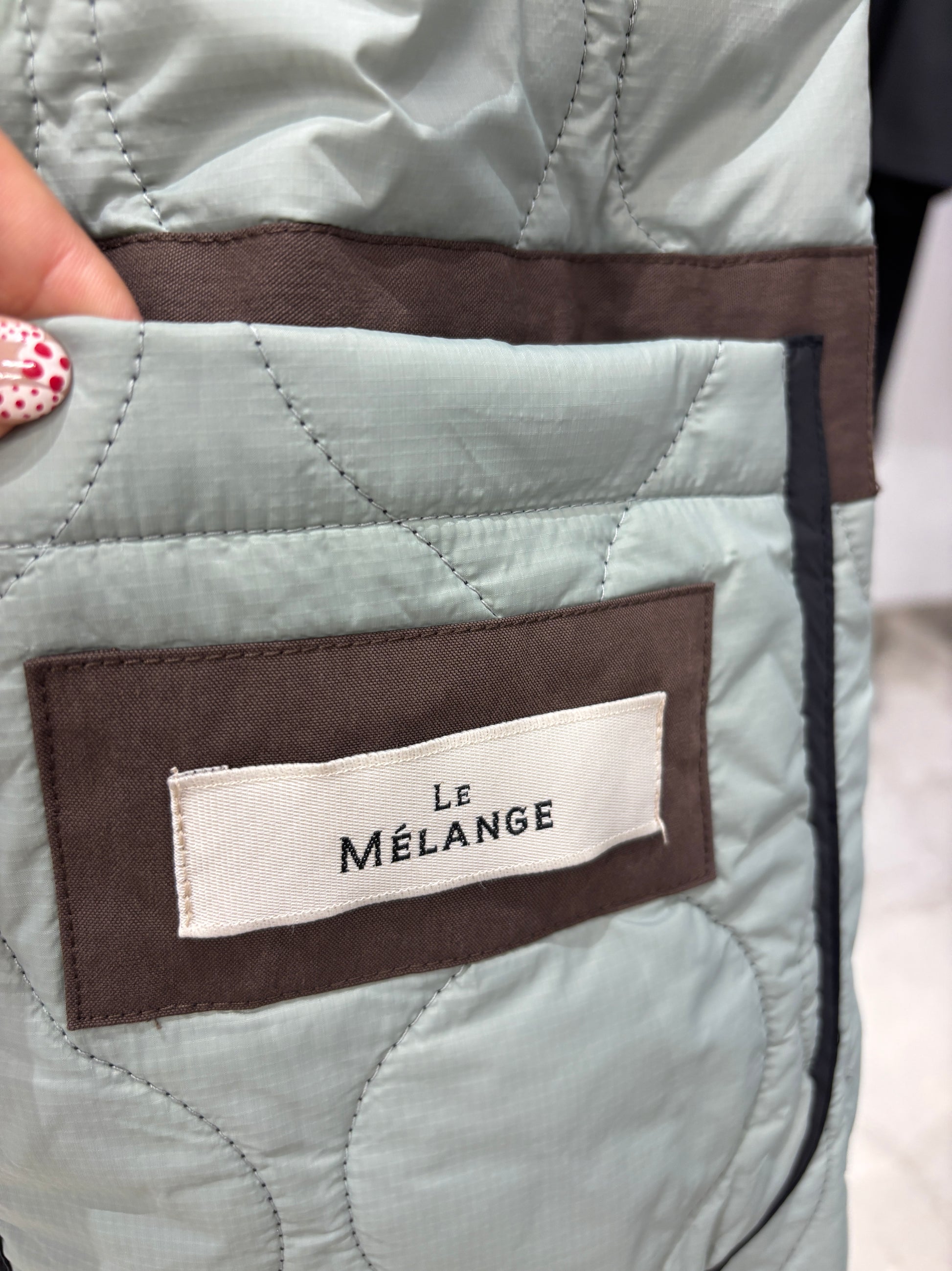 【予約⚡︎販売】リバーシブルキルティングライナー／8653902／LE MÉLANGE／2026 AW #2