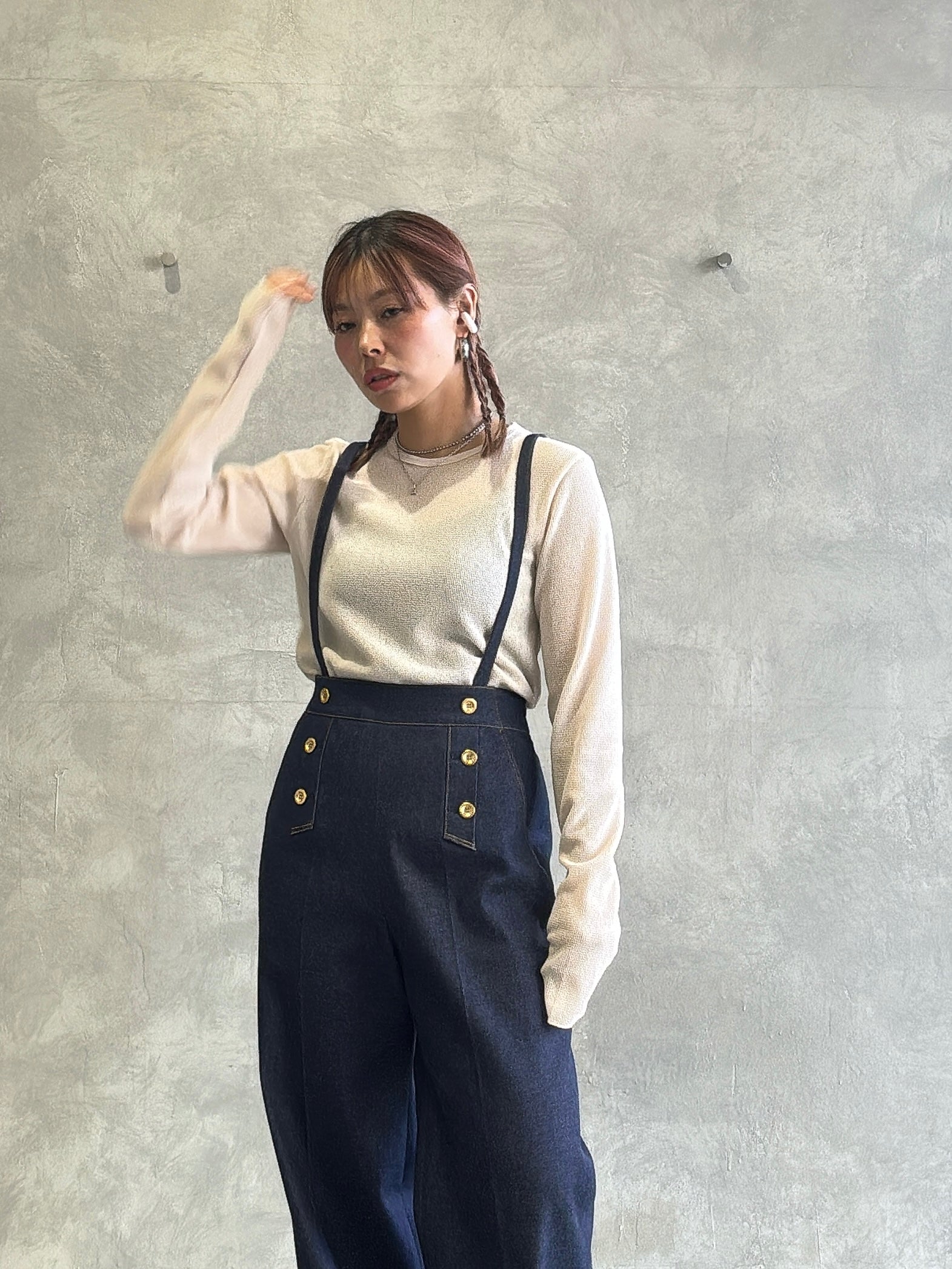 ボートネックカットソー／8611010／LE MÉLANGE