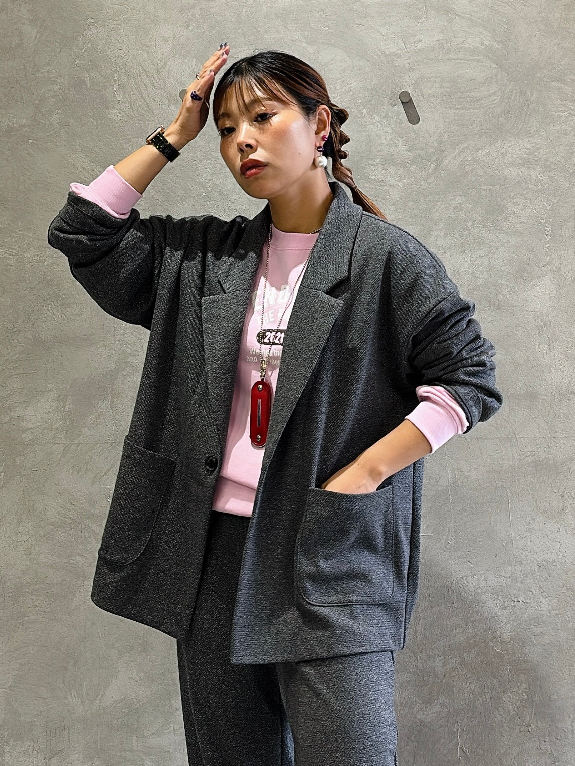 受付終了【予約販売】カレッジデザインスウェット／the Nines