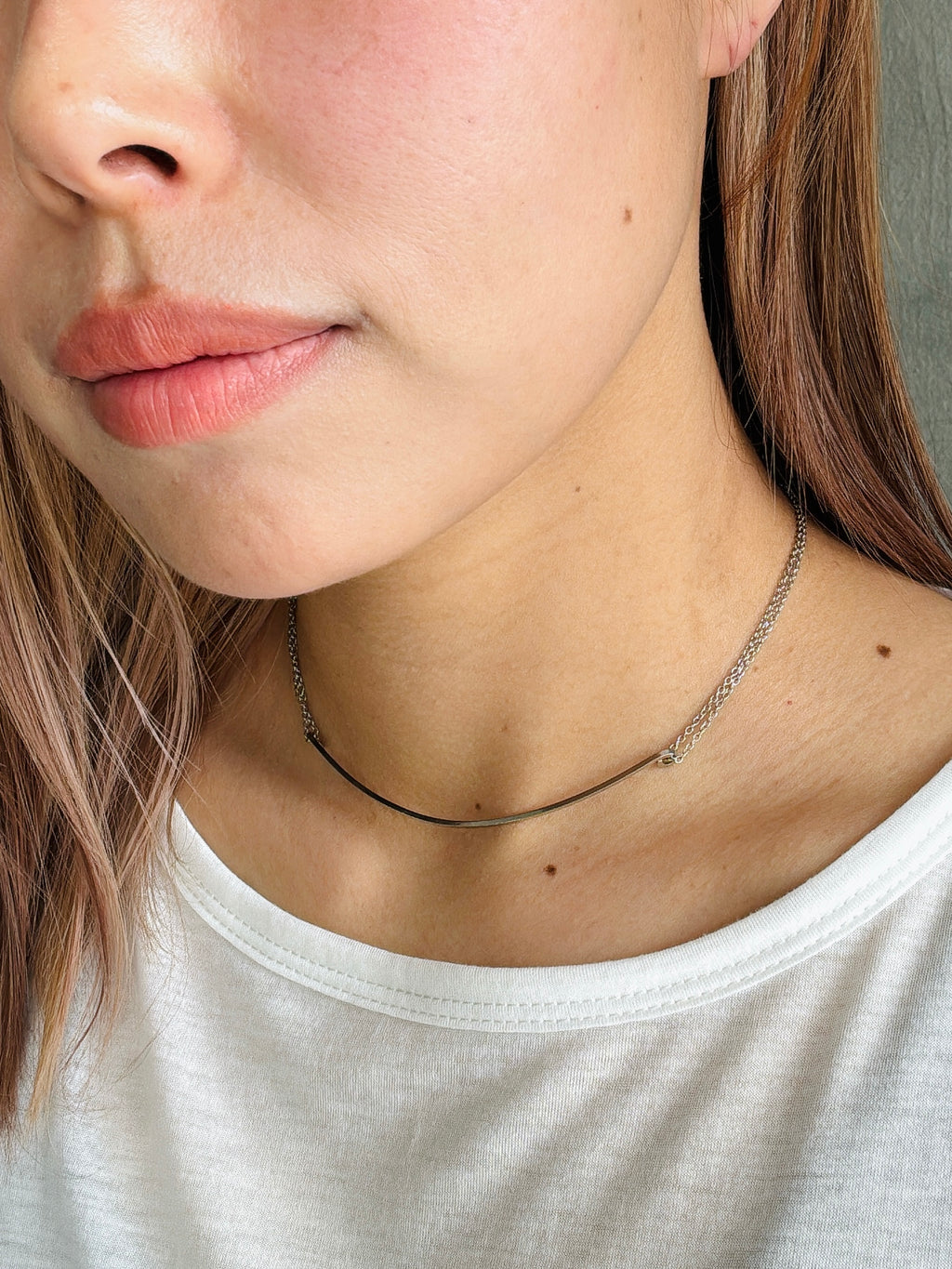 【予約販売】カーブバーネックレス