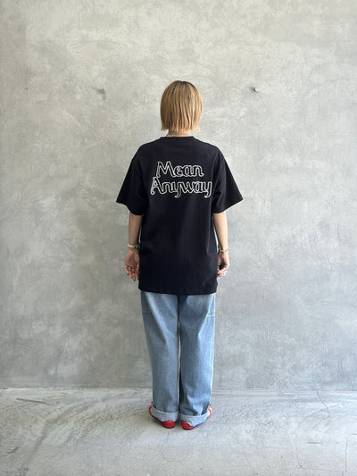 受付終了【予約販売】men'sサイズ／コード刺繍ポケット Tシャツ／ING