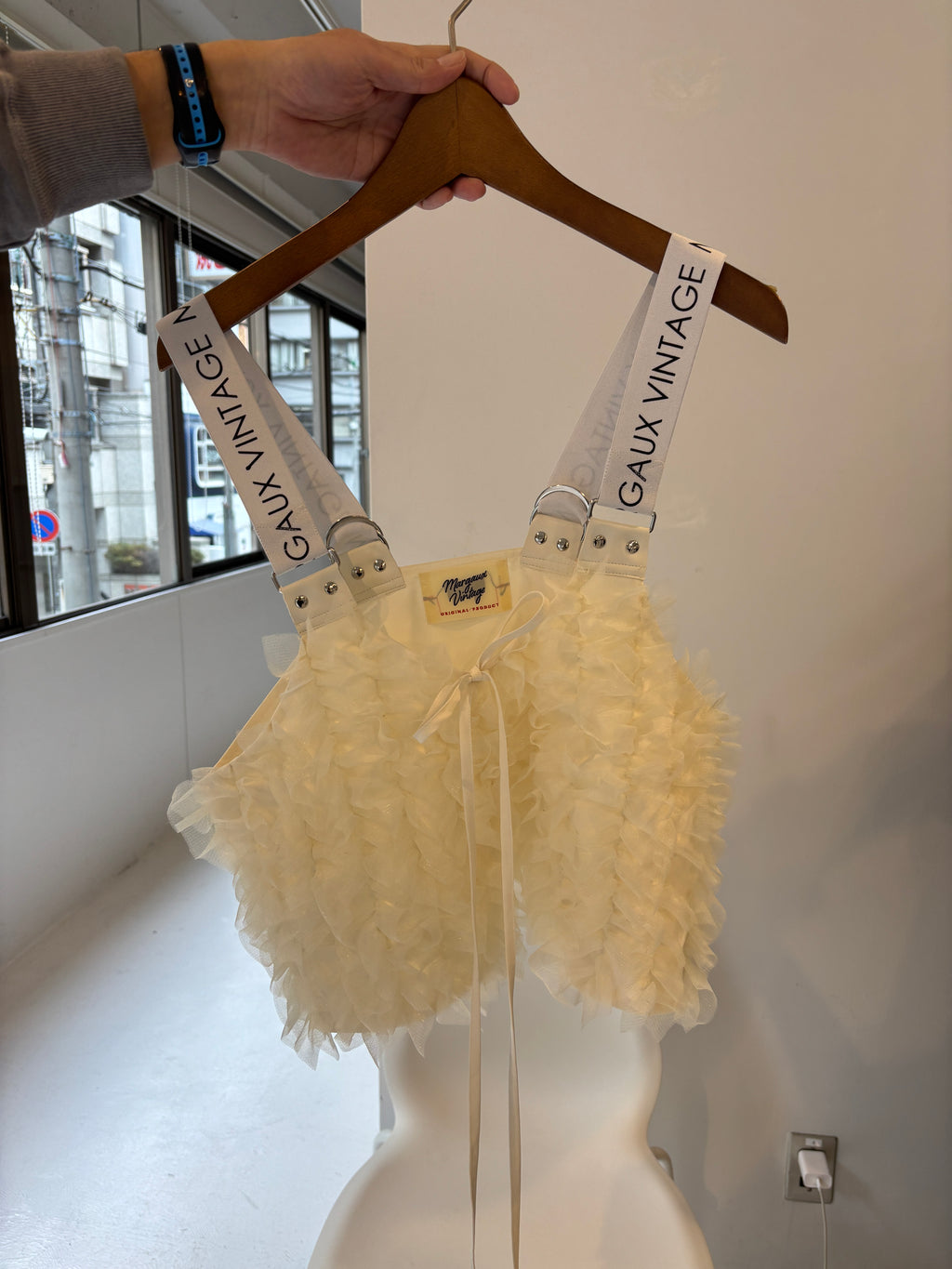 受付終了【予約販売】フリルショートビスチェ／AC-26060-S／MARGAUX VINTAGE／2026 SS#2