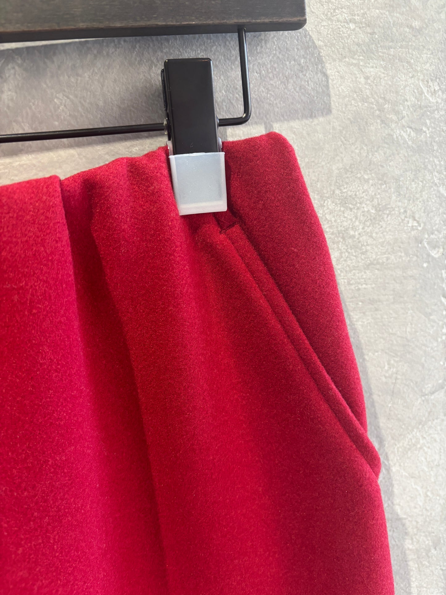 ウーリージャージスカート／Dignite collier