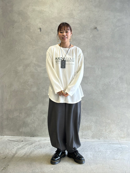 【再入荷】カフタックパンツ／Anna Kerry