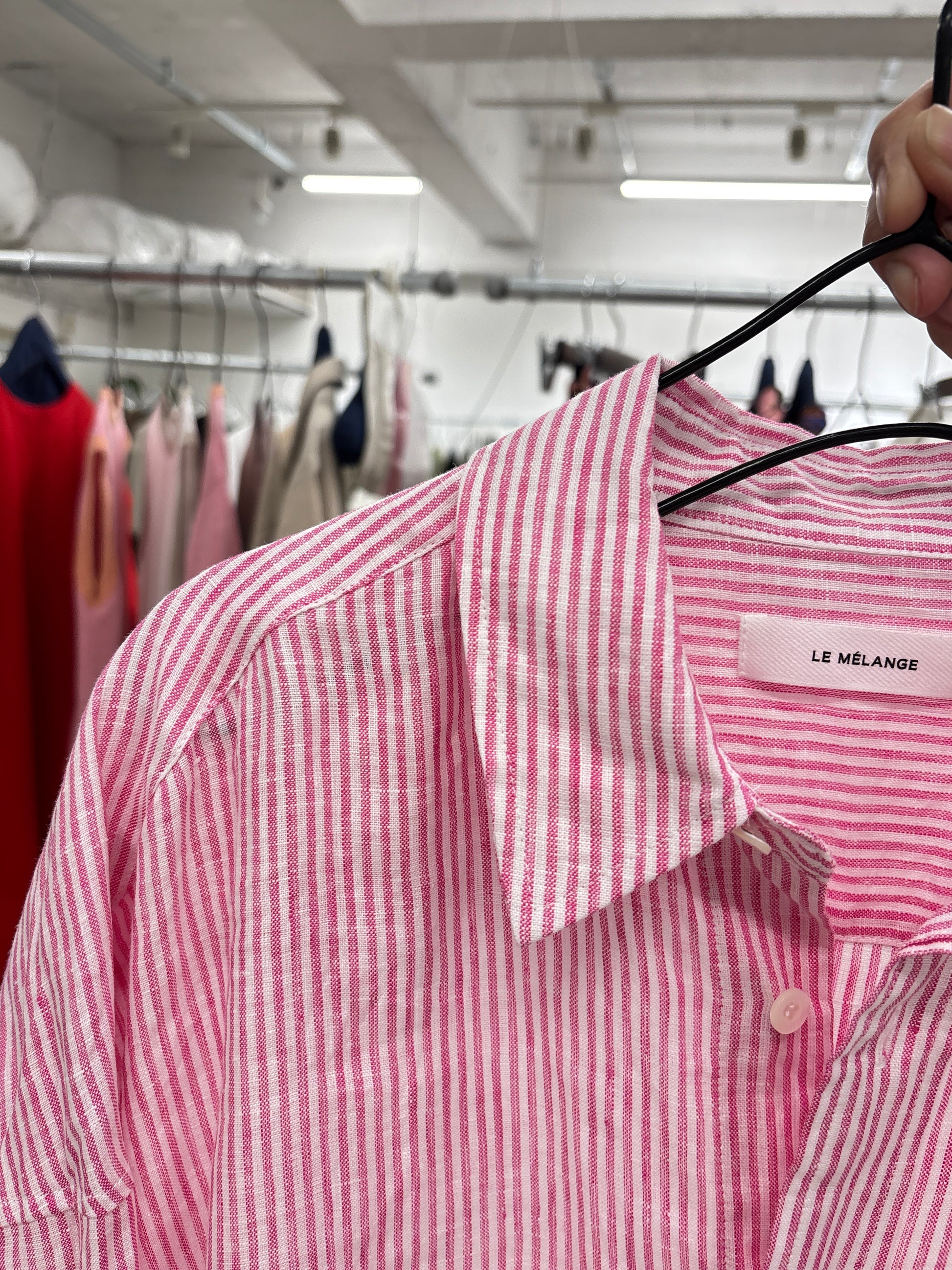 受付終了【予約販売】フレンチリネンシャツ／8623205／LE MÉLANGE／2026 SS#2