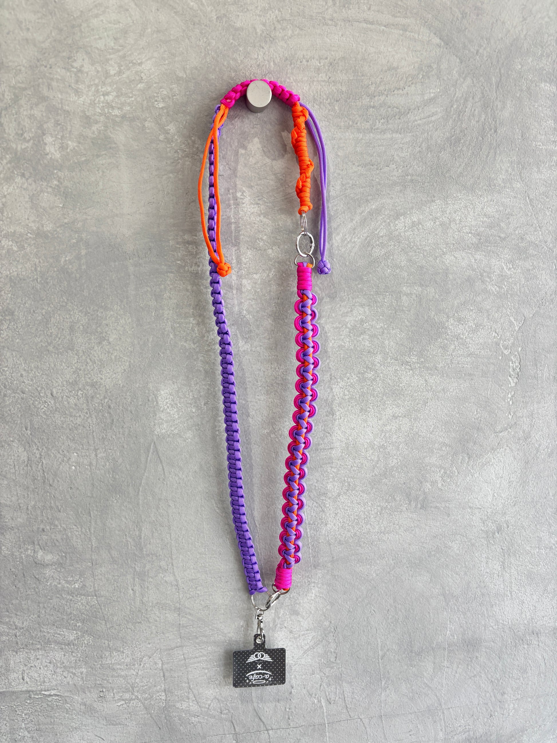 ⭐︎コラボ【予約販売】3wayパラコードスマホショルダー／ホイップウェーブ／受注生産