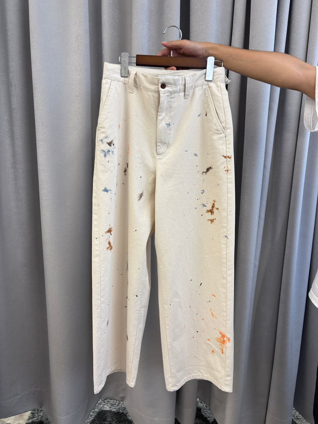 【予約⚡︎販売】ペイントチノパンツ／8653501／LE MÉLANGE／2026 AW #2