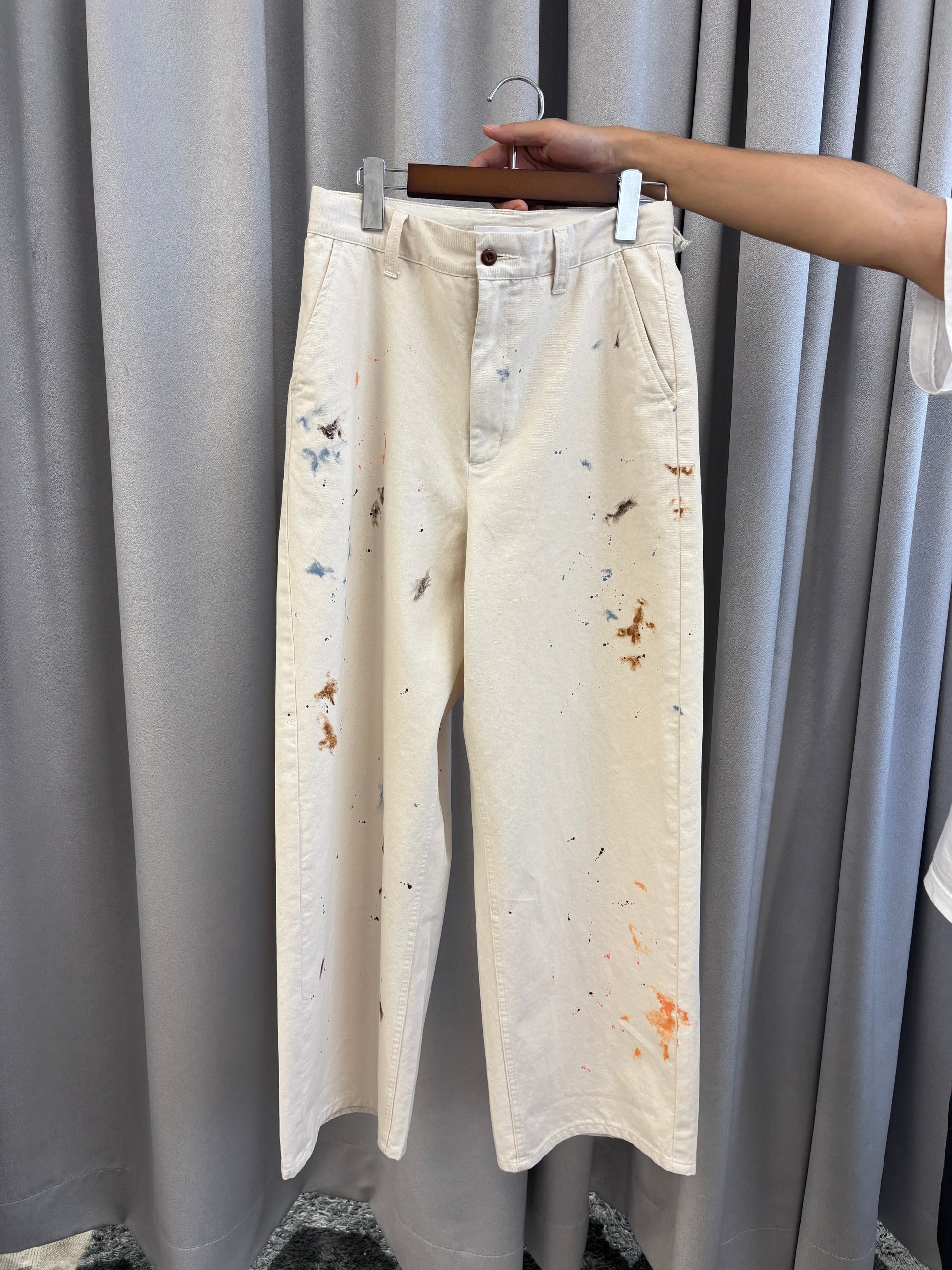 【予約⚡︎販売】ペイントチノパンツ／8653501／LE MÉLANGE／2026 AW #2