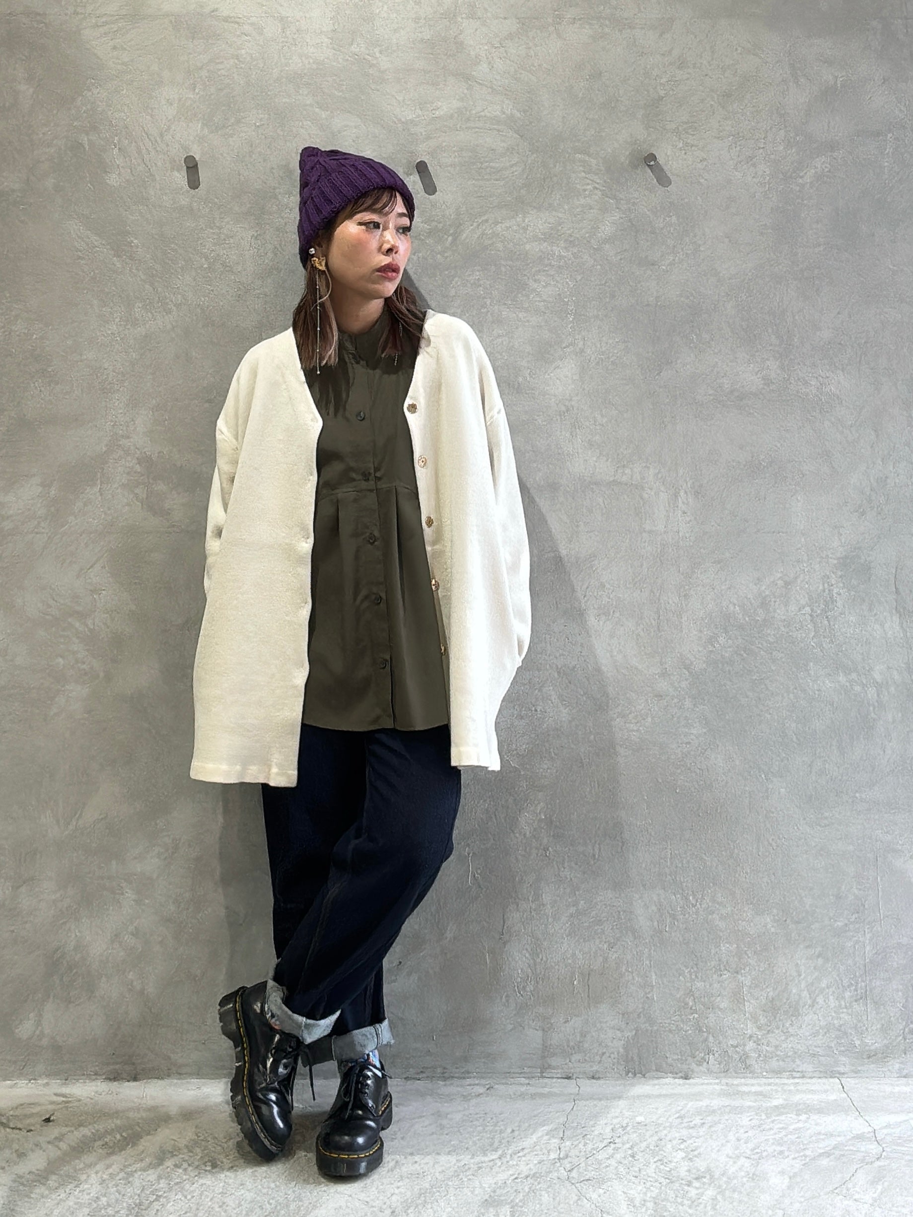 ゆるフィットニットキャップ