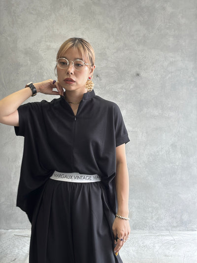 フロントジップカットソー／MG CT-26104-A／MARGAUX VINTAGE／2026 AW＃1