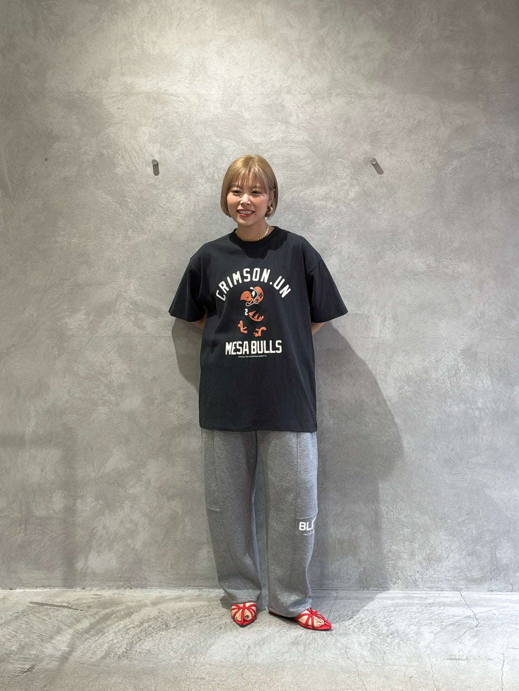 受付終了【予約販売】men'sサイズ／CRIMSON.UN Tシャツ／ING