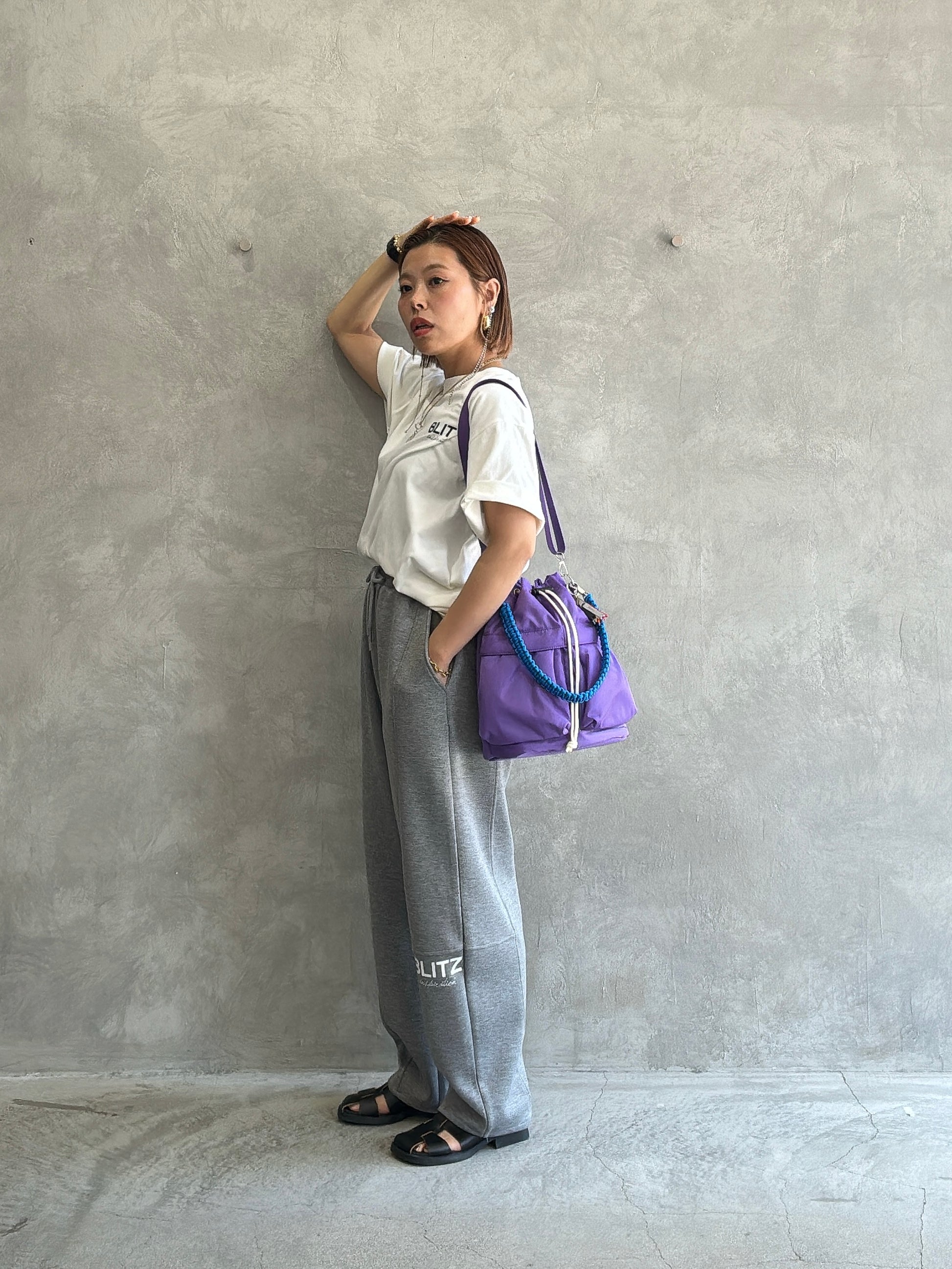 【予約販売】パディング２WAYショルダーバッグ／cheek